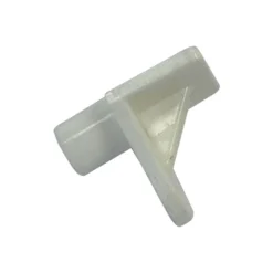 None Push In Shelf Support White