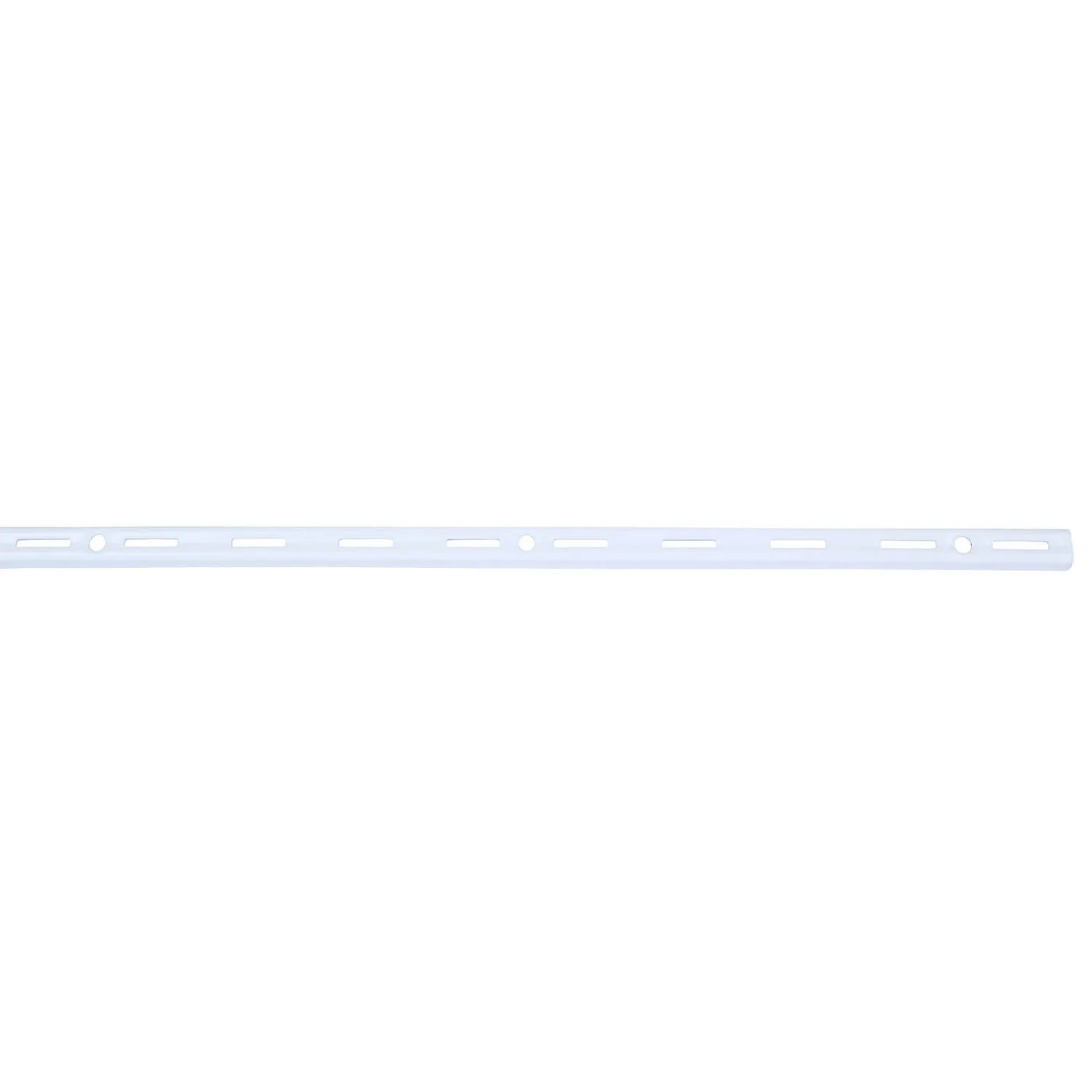 None Single Slot Upright Wall Strip - White - 200cm