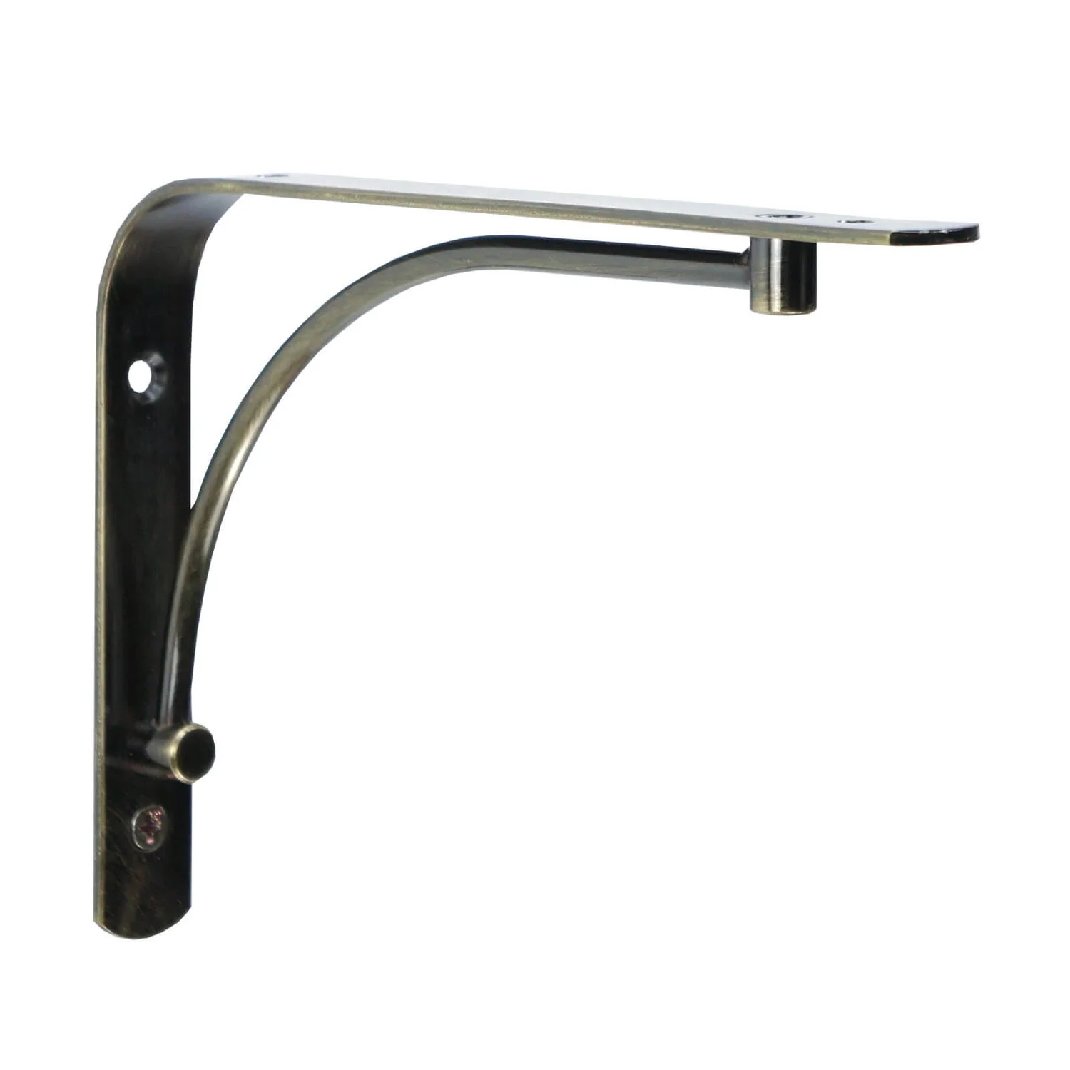 None Arch Bracket - Brass - 13x18cm