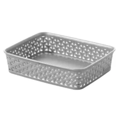Curver My Style A5 Rectangular Plastic Storage Organiser - Grey
