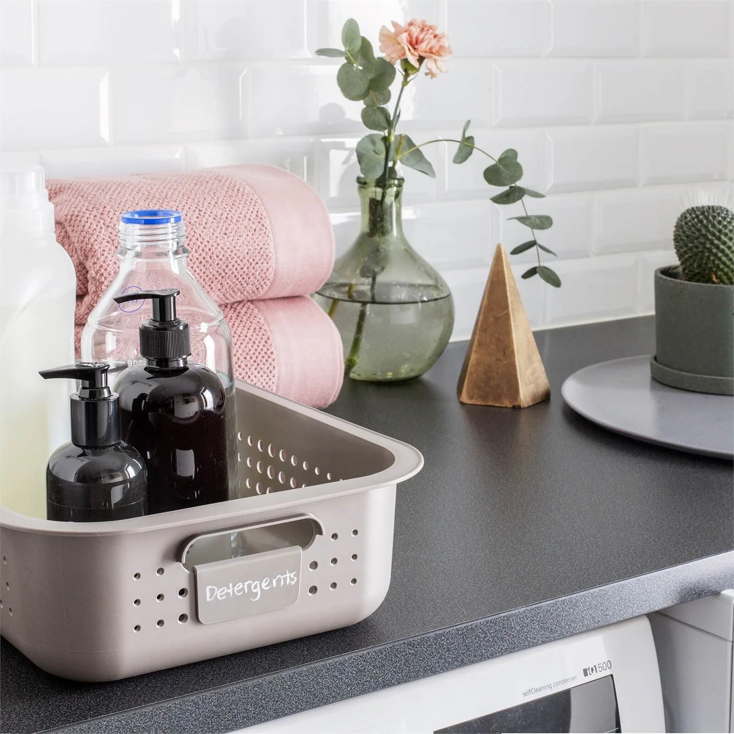 Smartstore 6L Wardrobe Basket - Taupe - Image 4