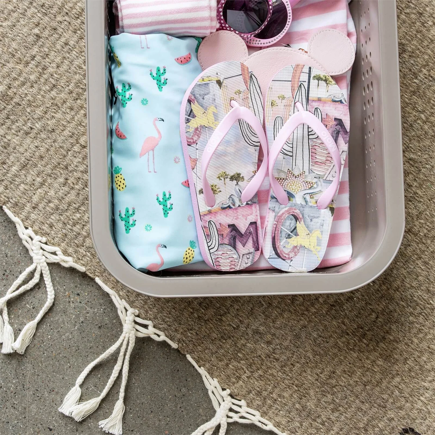 Smartstore 6L Wardrobe Basket - Taupe - Image 7