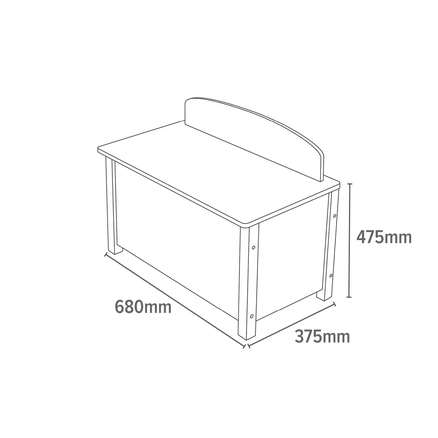None Jungle Big Toy Box - Image 10