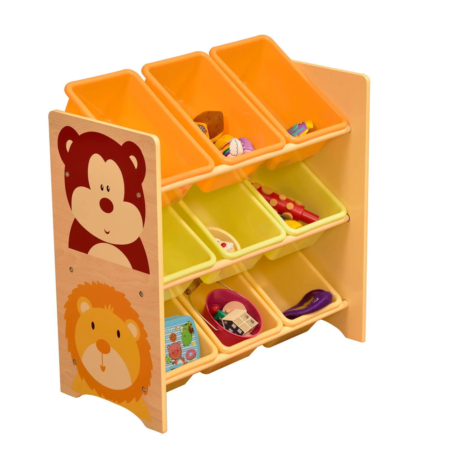 None Jungle Toy Shelf