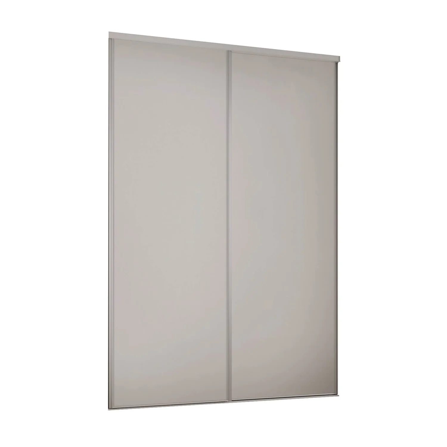 Classic 2 Door Sliding Wardrobe Kit Cashmere Panel (W)1185 X (H)2260mm