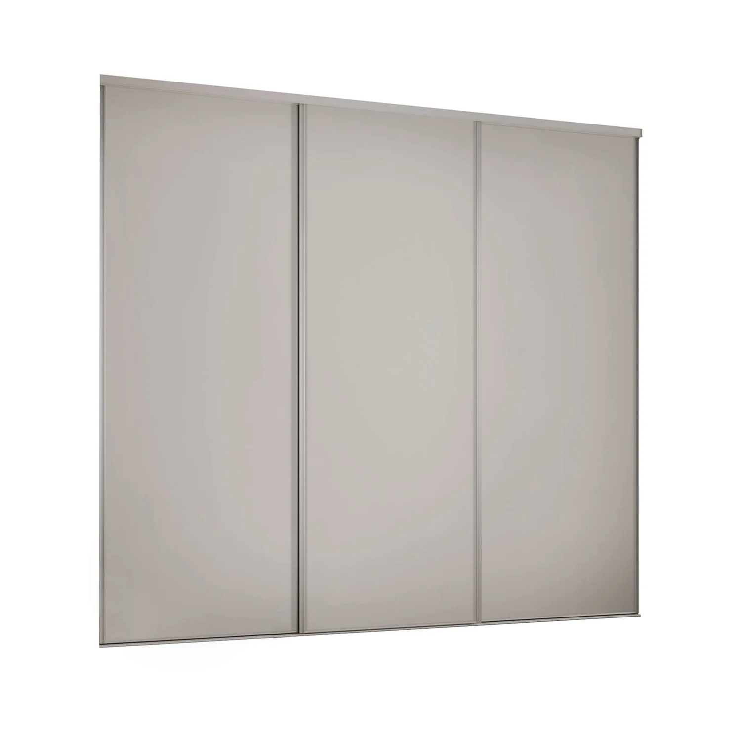 Classic 3 Door Sliding Wardrobe Kit Cashmere Panel (W)1760 X (H)2260mm