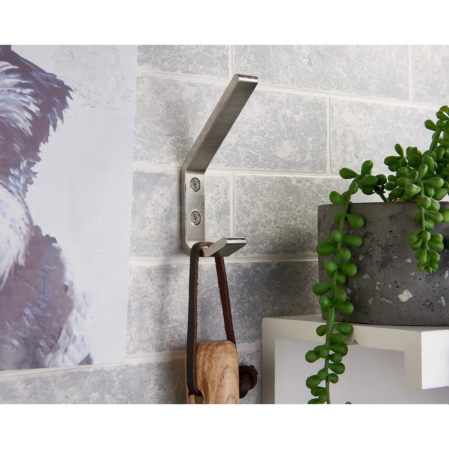 Large Modern - Satin Nickel - Image 2