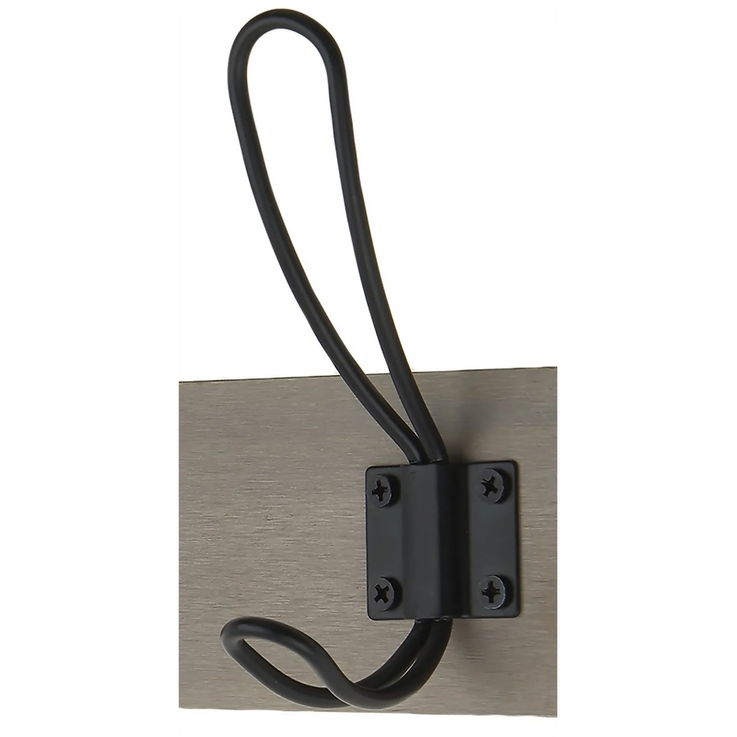 4 Black Wire Hook On Light Grey Ash Board - Image 4