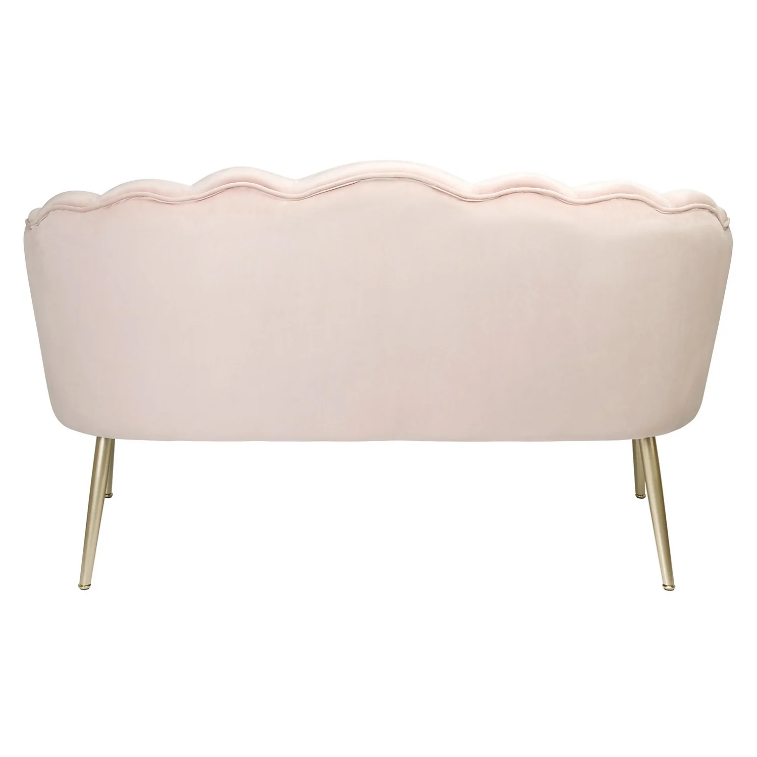 Sophia Scallop Occasional Sofa - Blush - Image 4