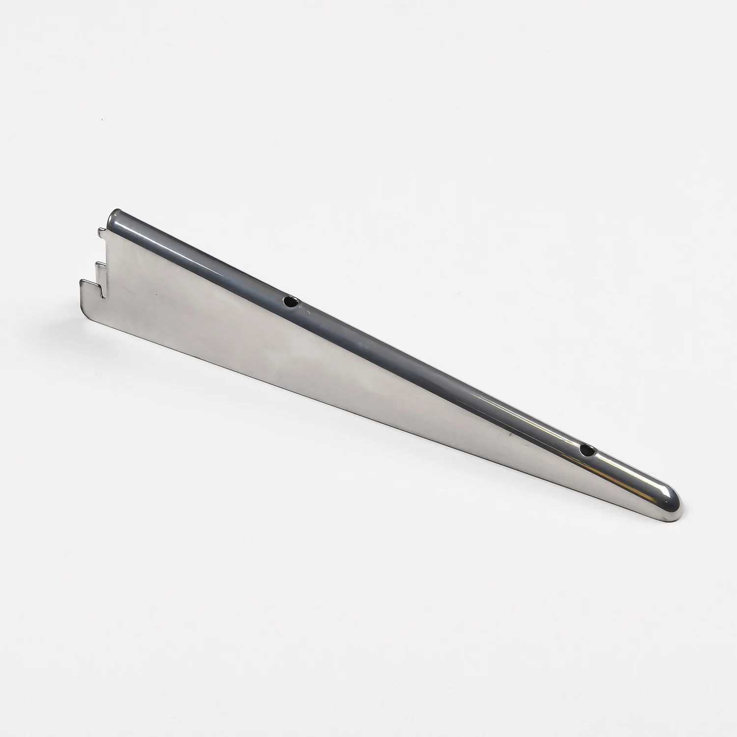 Twin Slot Shelving Kit - 1981mm Krome Twinslot And 317mm Brackets - Chrome Effect - Image 2