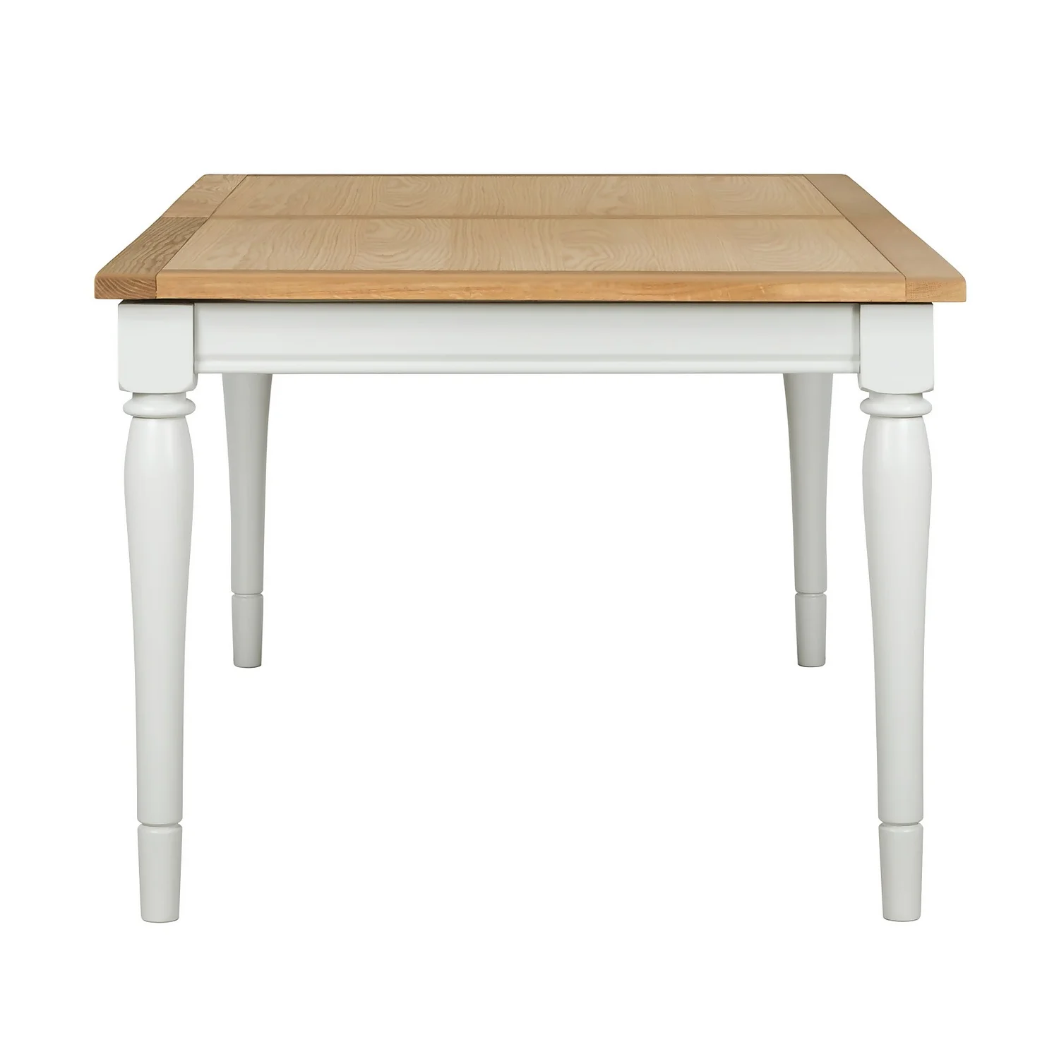 Westcott Oak Painted 6-8 Seat Extending Dining Table - Image 5
