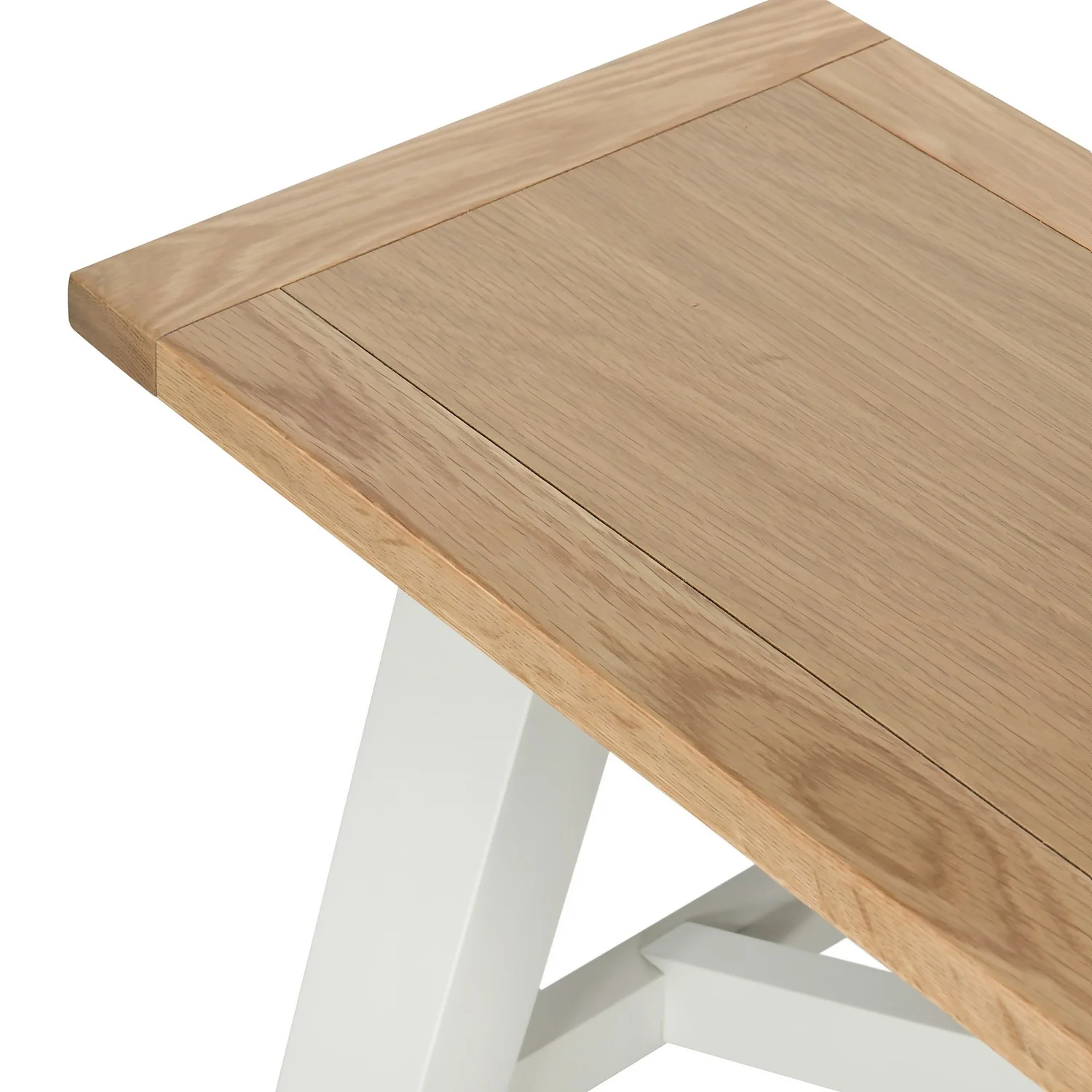 Ashstead Bench - Oak & Ivory - Image 8