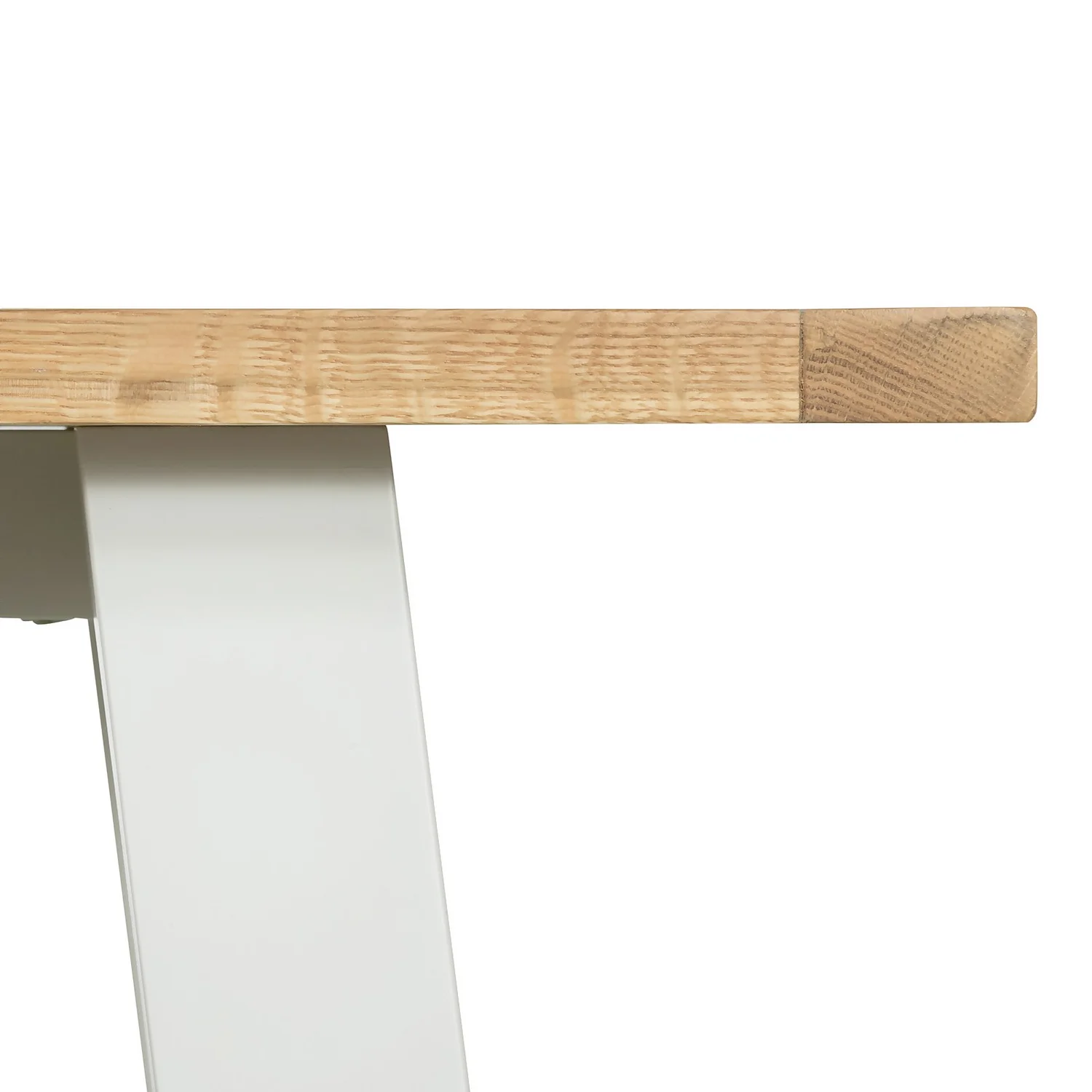 Ashstead Bench - Oak & Ivory - Image 6