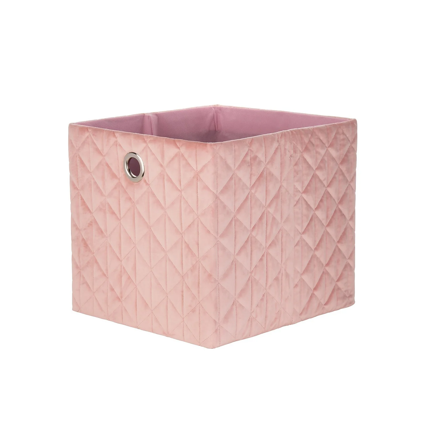 Clever Cube Quilted Velvet Insert - Blush Pink