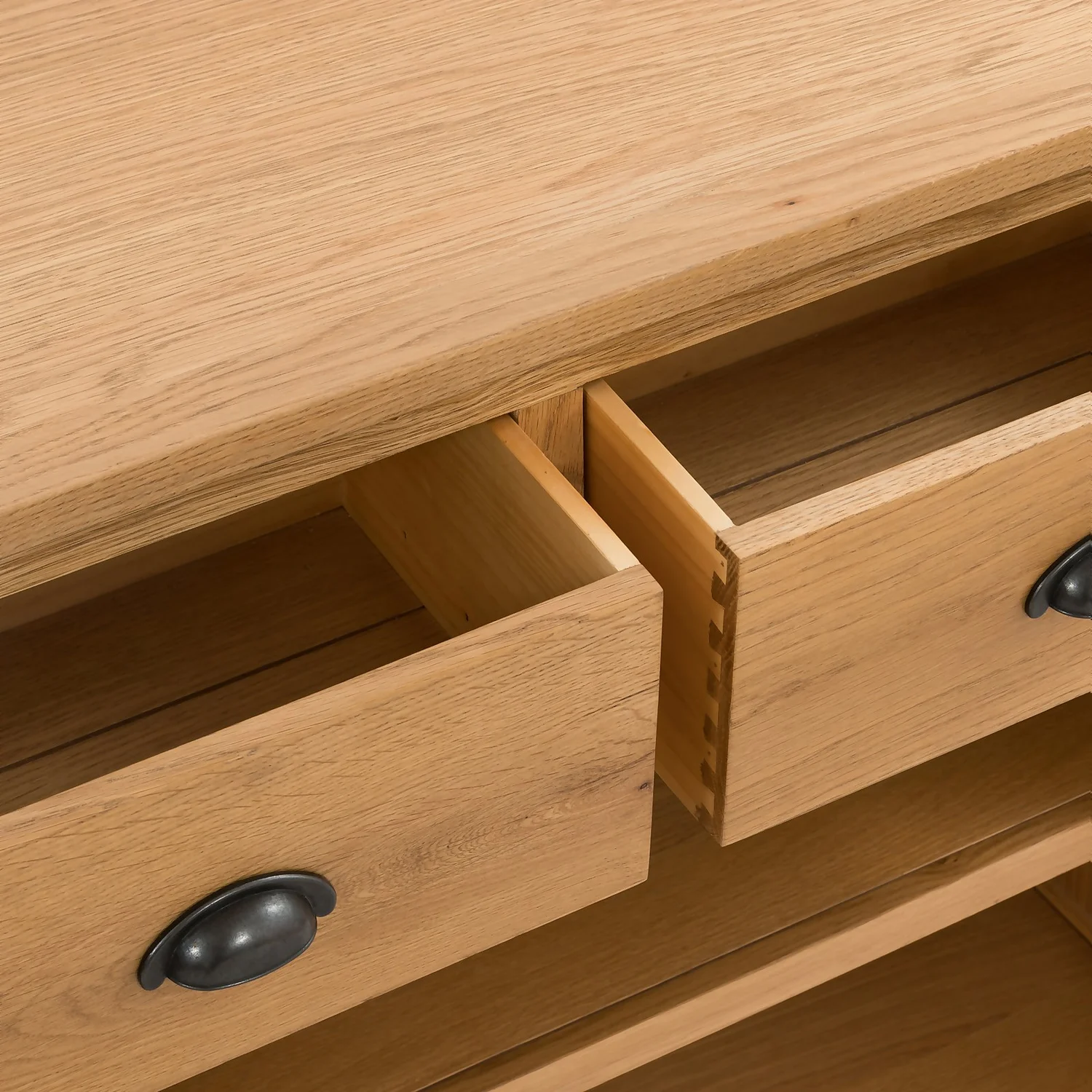 Norbury Small Sideboard - Oak - Image 6