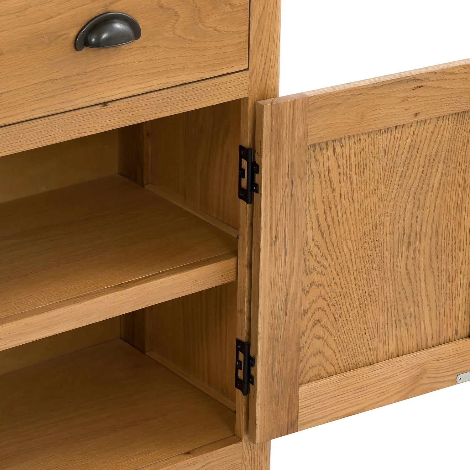 Norbury Small Sideboard - Oak - Image 7