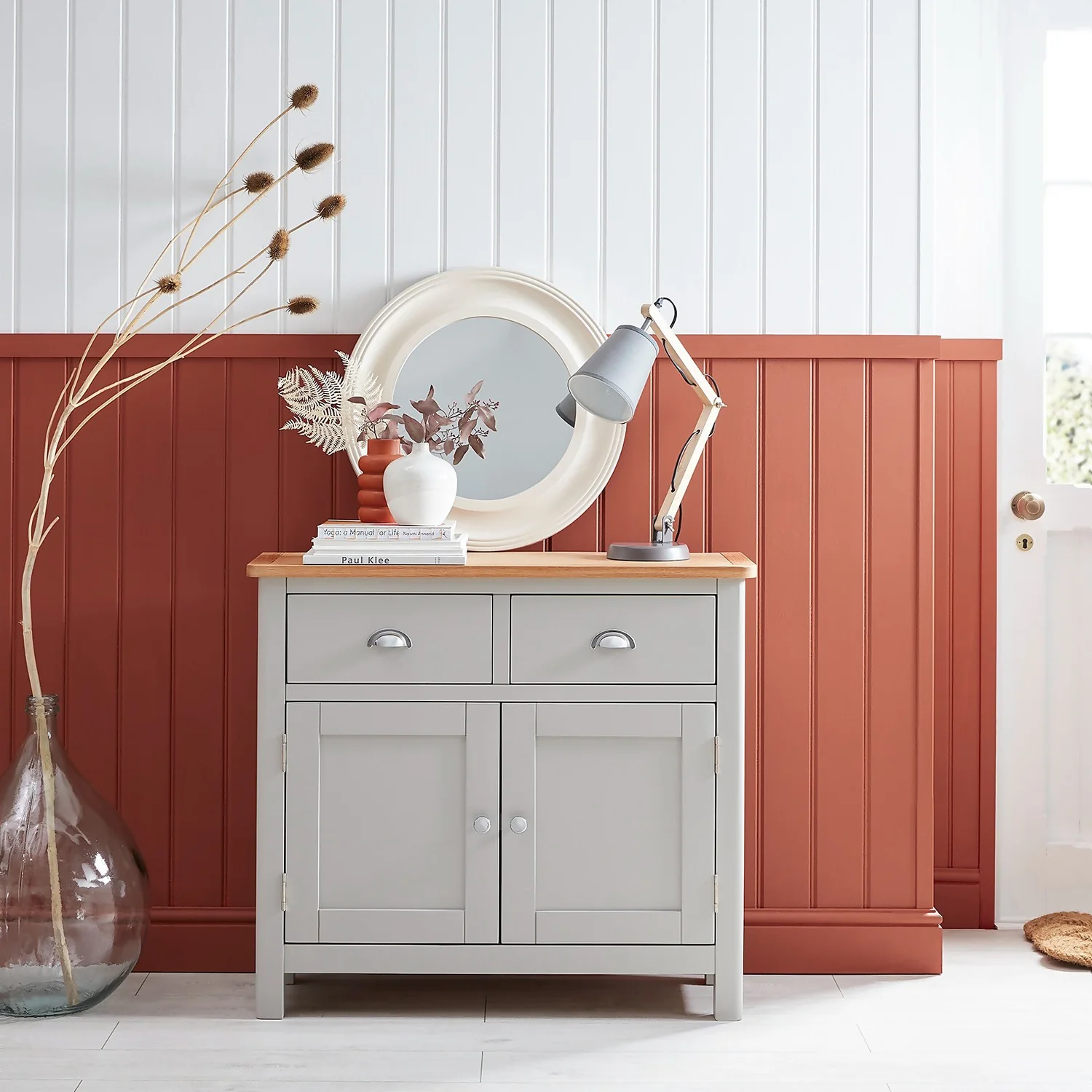 Norbury Small Sideboard - Grey - Image 2