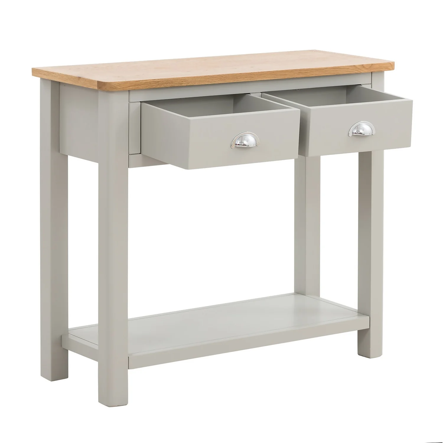 Norbury Console Table - Grey - Image 3