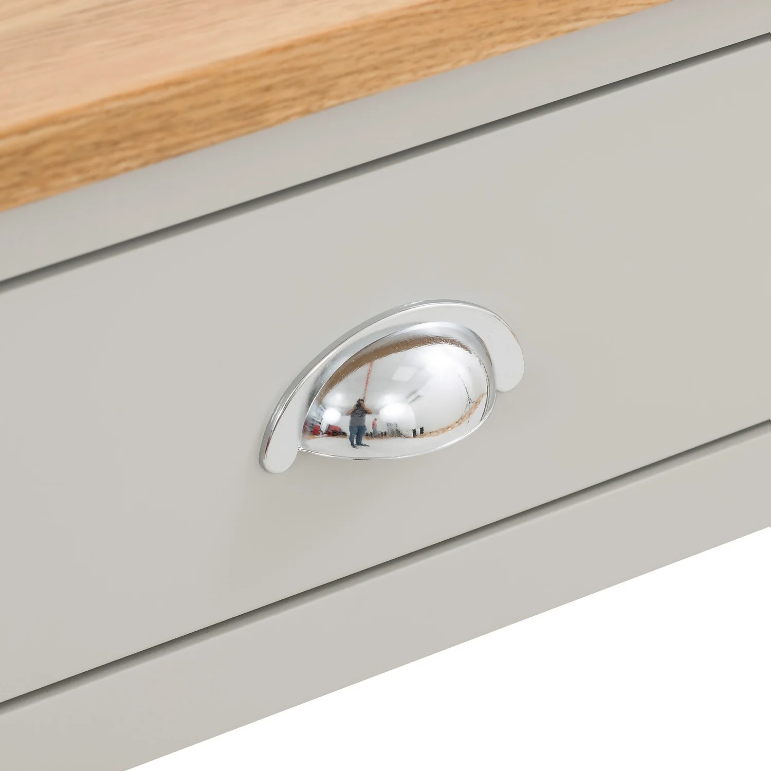 Norbury Console Table - Grey - Image 7