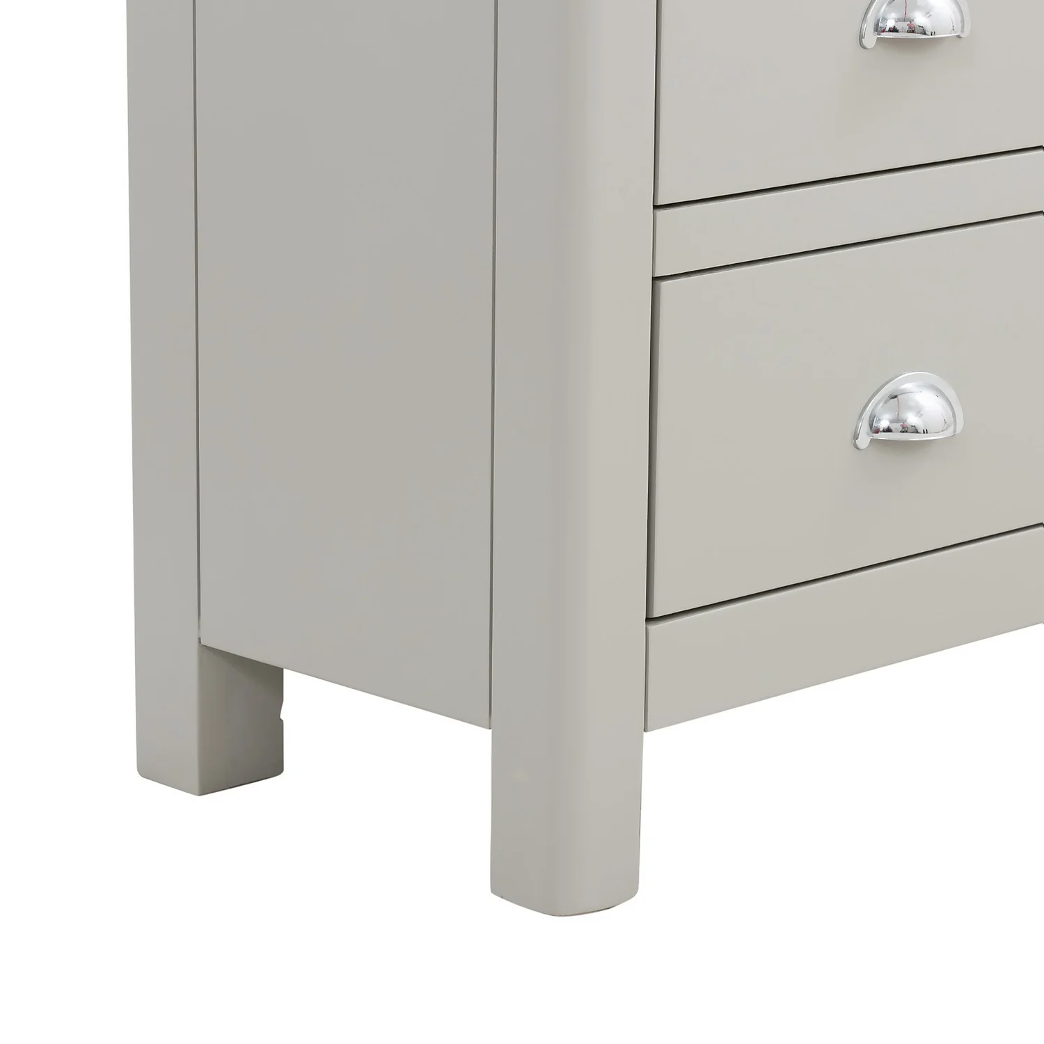 Norbury 5 Drawer Chest - Grey - Image 9