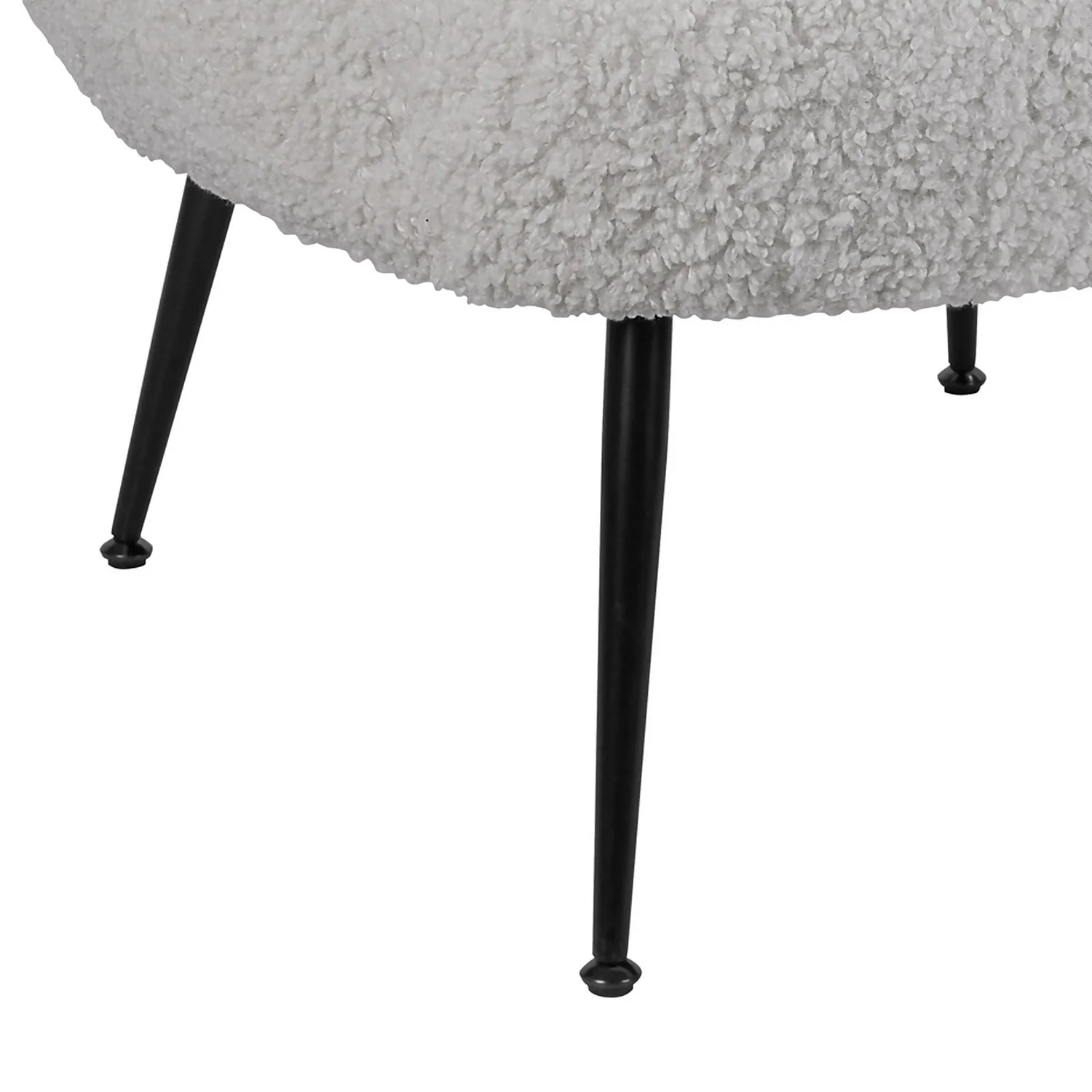 Tori Boucle Tub Chair - White - Image 7