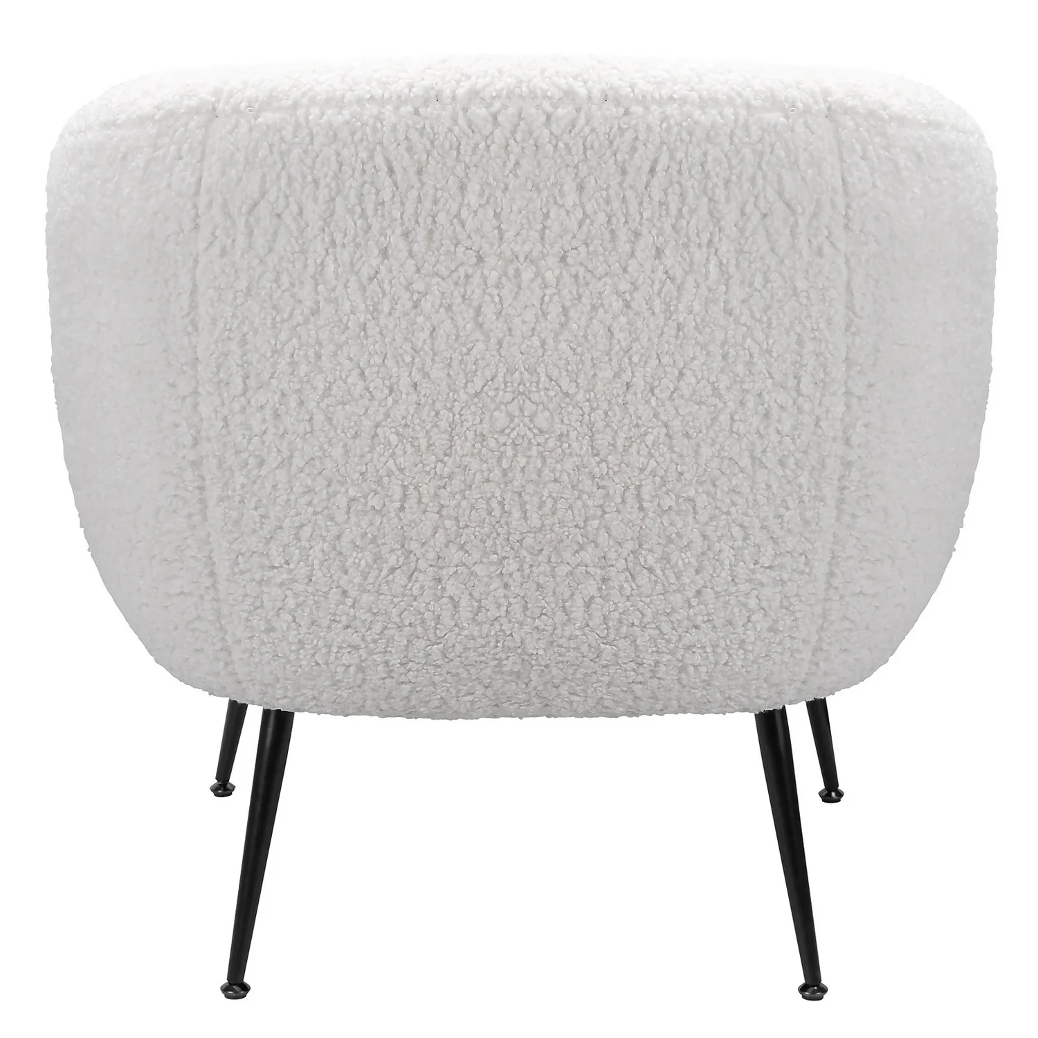 Tori Boucle Tub Chair - White - Image 4