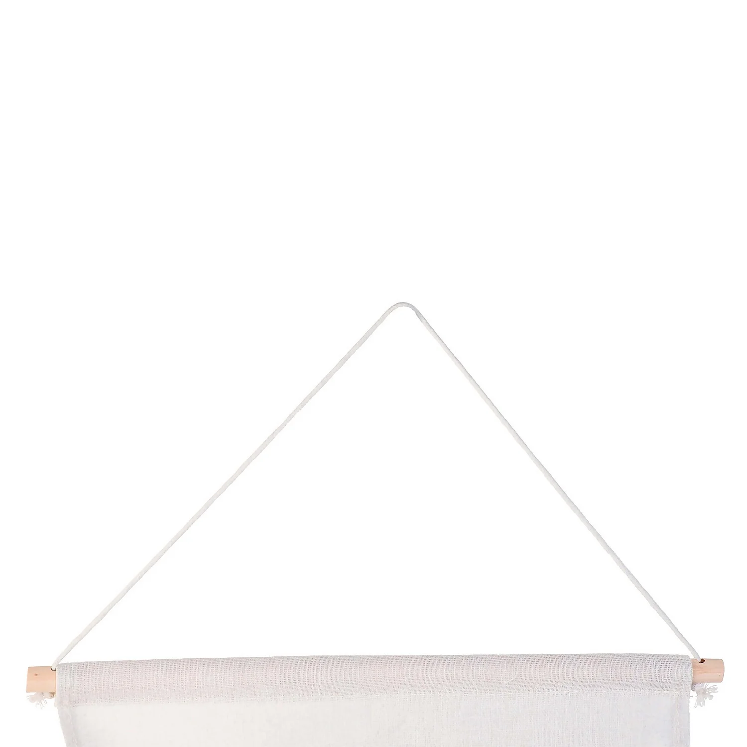 None Flexi Storage Kids 6 Pocket Hanging Organiser - White & Grey Polka Dot - Image 4