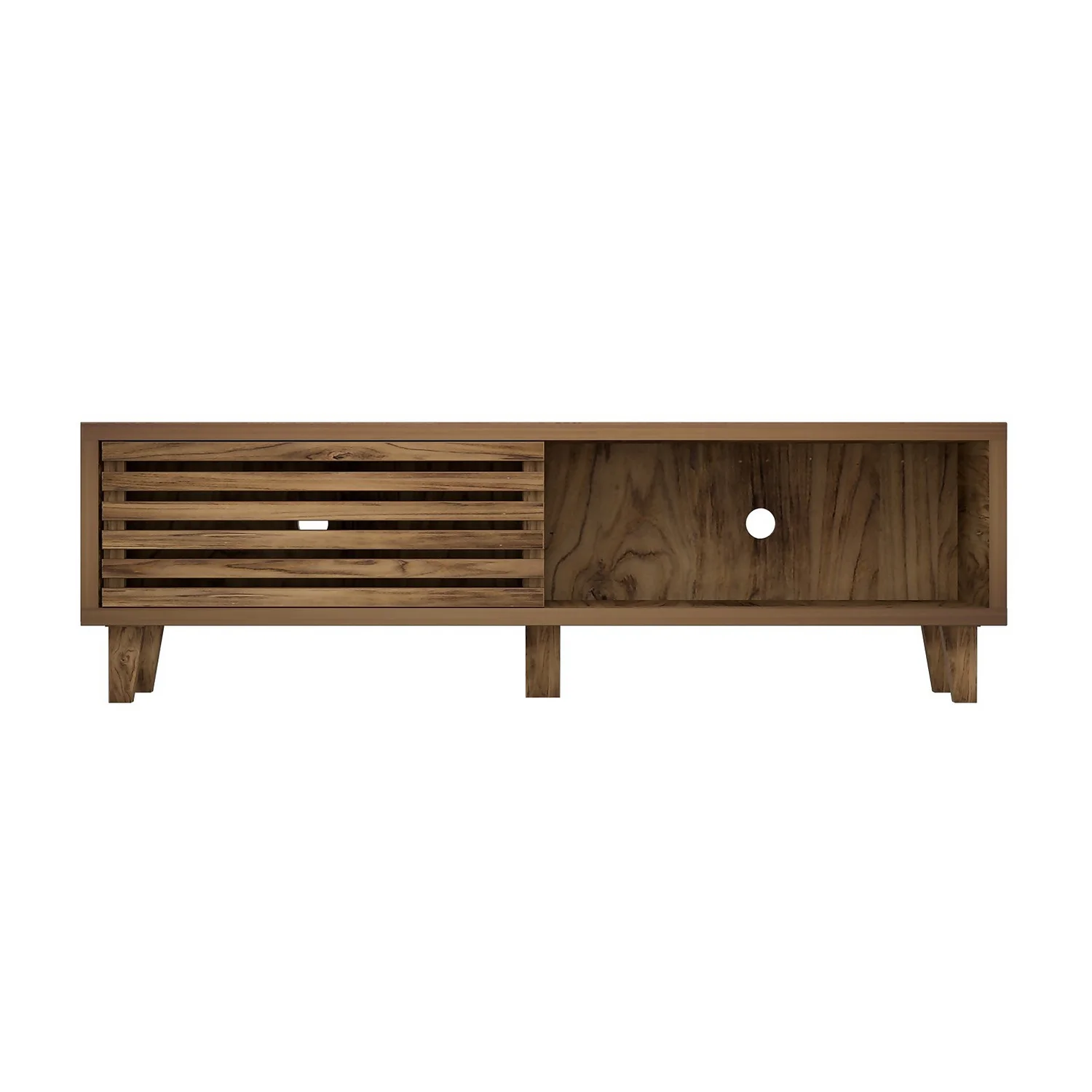 Erik Slatted Wide TV Unit - Image 4