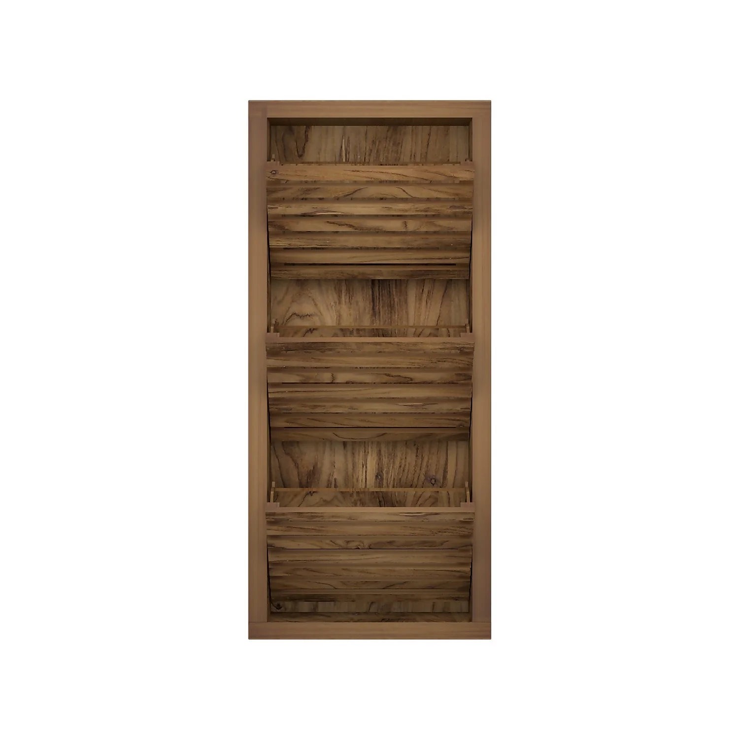 Erik Slatted Shoe Storage Unit - Image 4