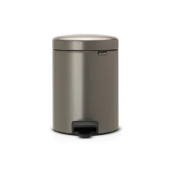 Brabantia NewIcon Pedal Bin - 5L - Platinum