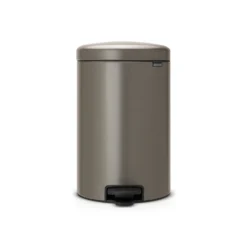Brabantia NewIcon Pedal Bin - 20L - Platinum