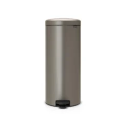 Brabantia NewIcon Pedal Bin - 30L - Platinum