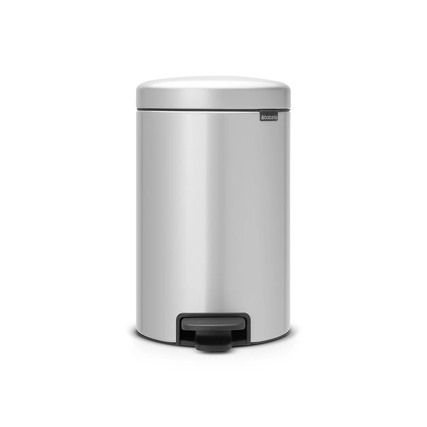Brabantia NewIcon Pedal Bin - 12L Metallic Grey