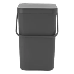Brabantia Sort & Go Waste Bin - 25L - Grey