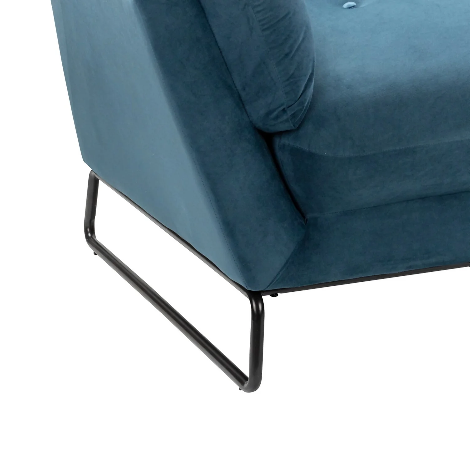 The Snuggler Button Chair - Aegean Blue - Image 6